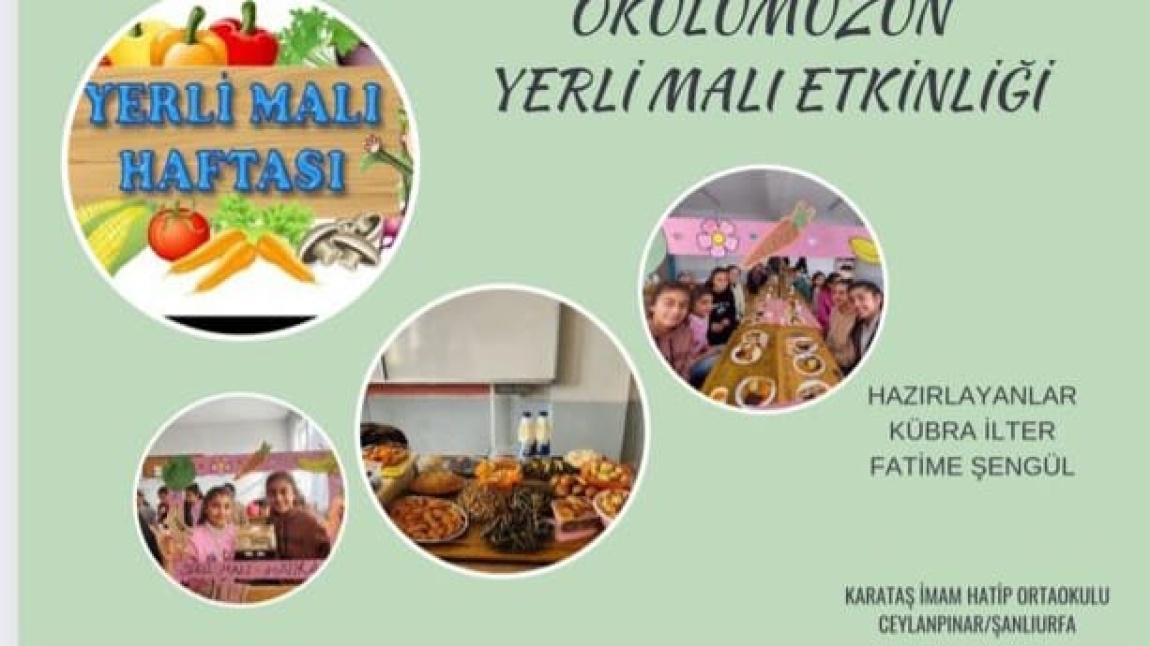 Okulumuzda Yerli Malı Etkinliği